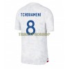 Original Fußballtrikot Frankreich Aurelien Tchouameni 8 Auswärtstrikot WM 2022 Für Herren